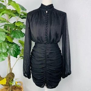 House of Harlow 1960 Black Cocktail Dress